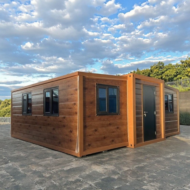 Modern Australian Standard Prefabricated Portable 40FT Foldable Expandable Container House Prefab Mobile Tiny Home 2 3 Bedroom