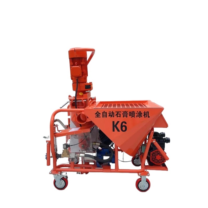 Factory Supply Cement Mortars Spraying Machine Diesel Power Small Mortar Sprayer for Exporting