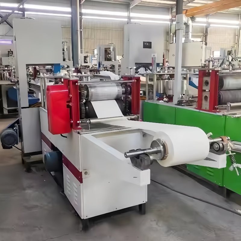 Automatic Tissue Paper Making Machine/Napkin Making Machine/Toilet Paper Roll Making Machine Complete Set Production Line