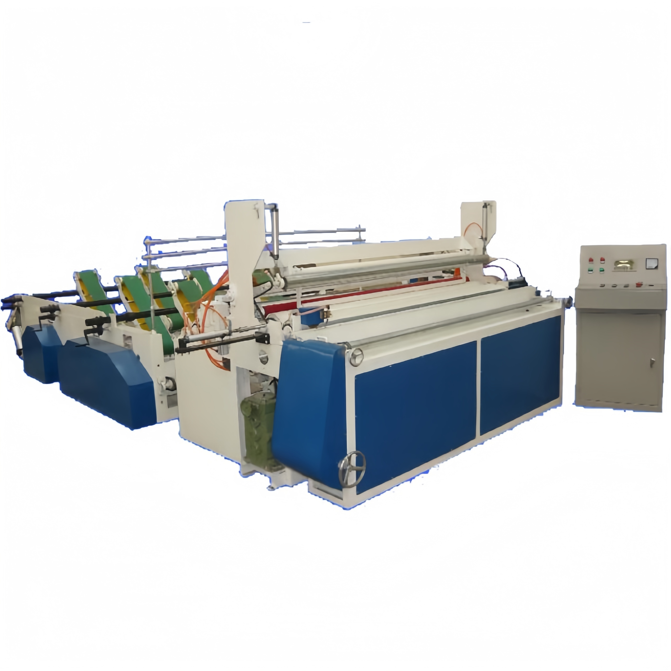 High Speed Toilet Tissue Paper Rewinding Machine Automatic Toilet Roll Machine Toilet Tissue Machine