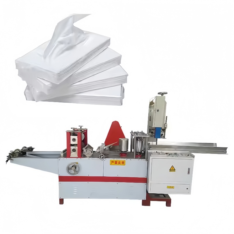 Automatic Tissue Paper Making Machine/Napkin Making Machine/Toilet Paper Roll Making Machine Complete Set Production Line