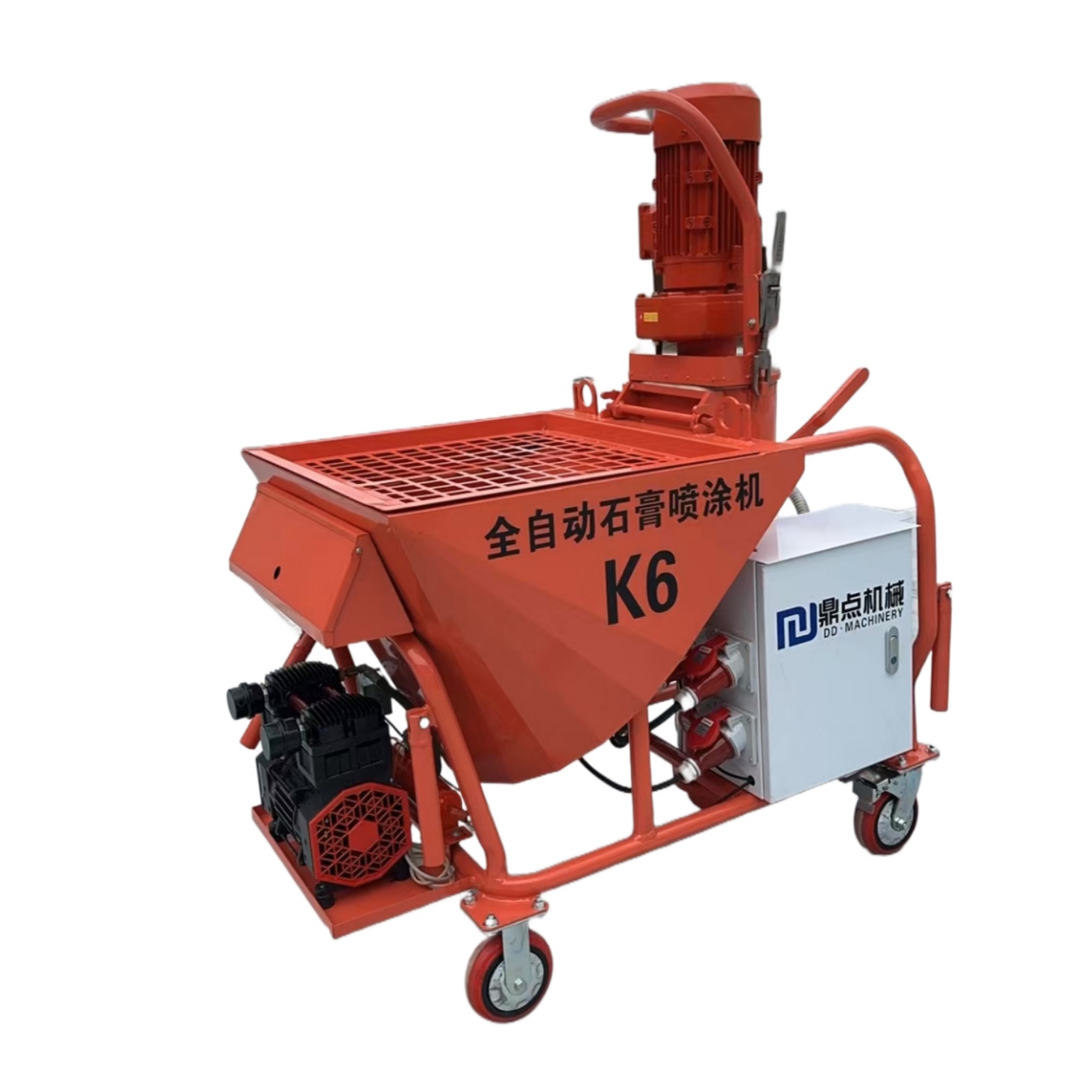 Powerful Diesel Mortar Texture Sprayer Plaster Mortar Paint Sprayer Machine