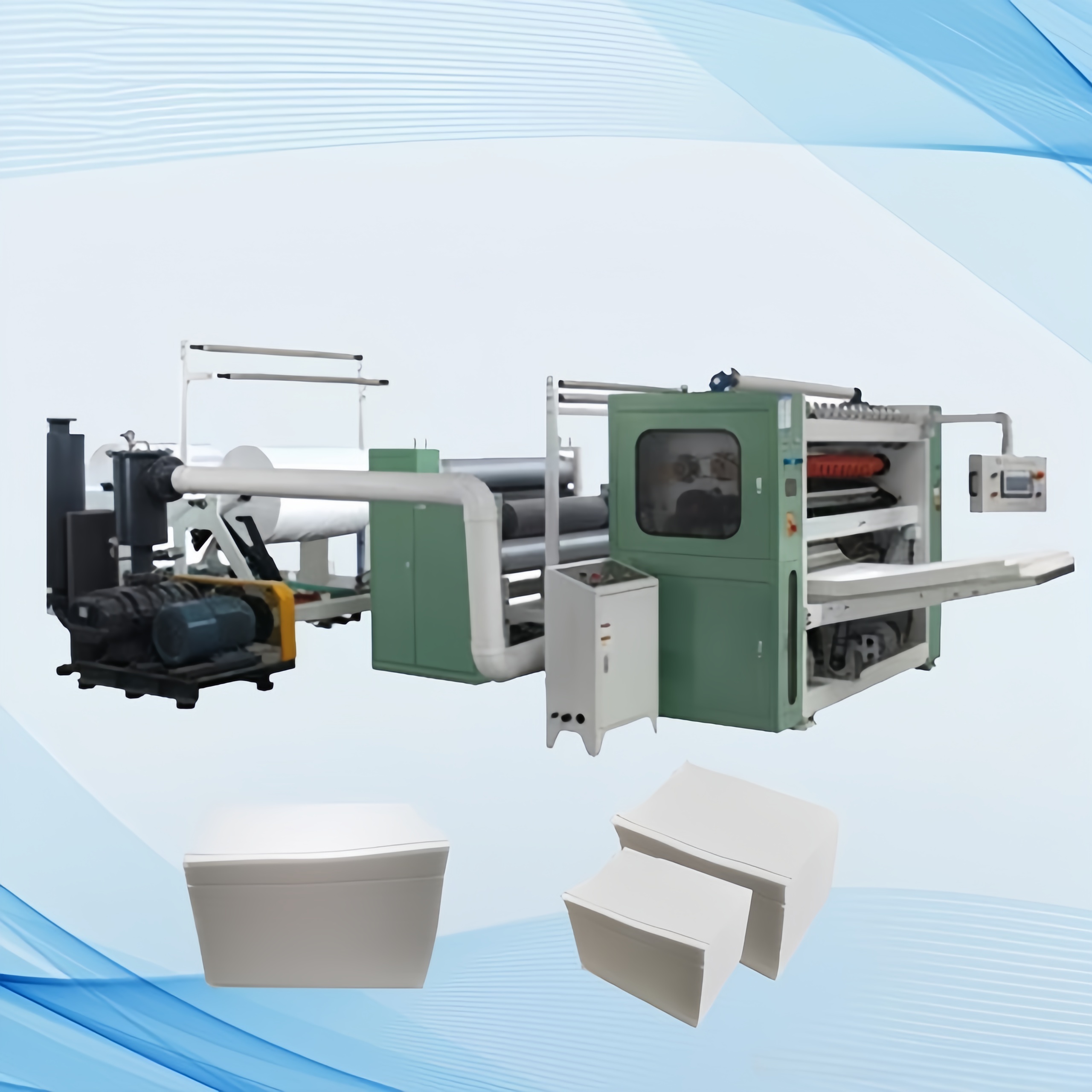 High Speed Toilet Tissue Paper Rewinding Machine Automatic Toilet Roll Machine Toilet Tissue Machine