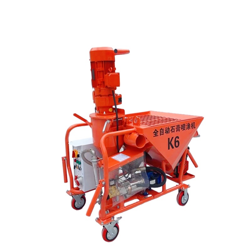 Powerful Diesel Mortar Texture Sprayer Plaster Mortar Paint Sprayer Machine