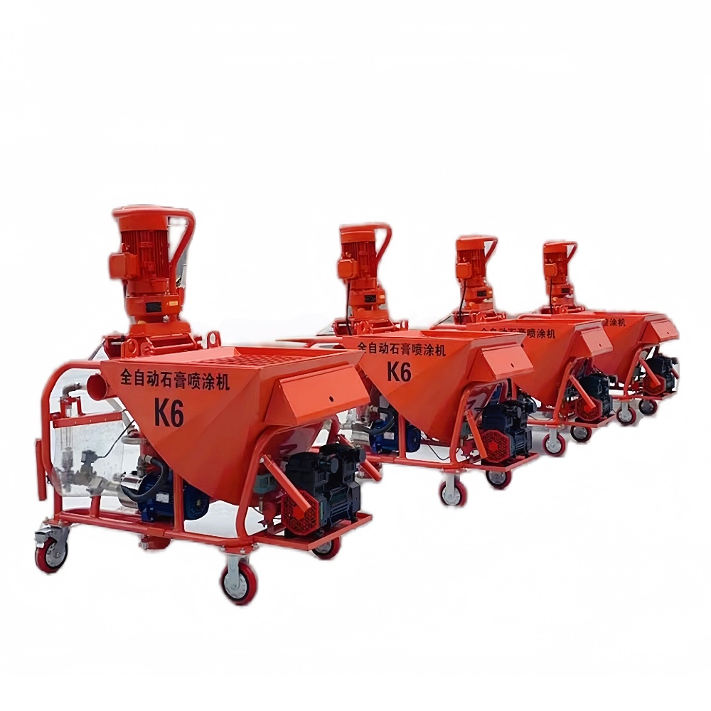 Powerful Diesel Mortar Texture Sprayer Plaster Mortar Paint Sprayer Machine