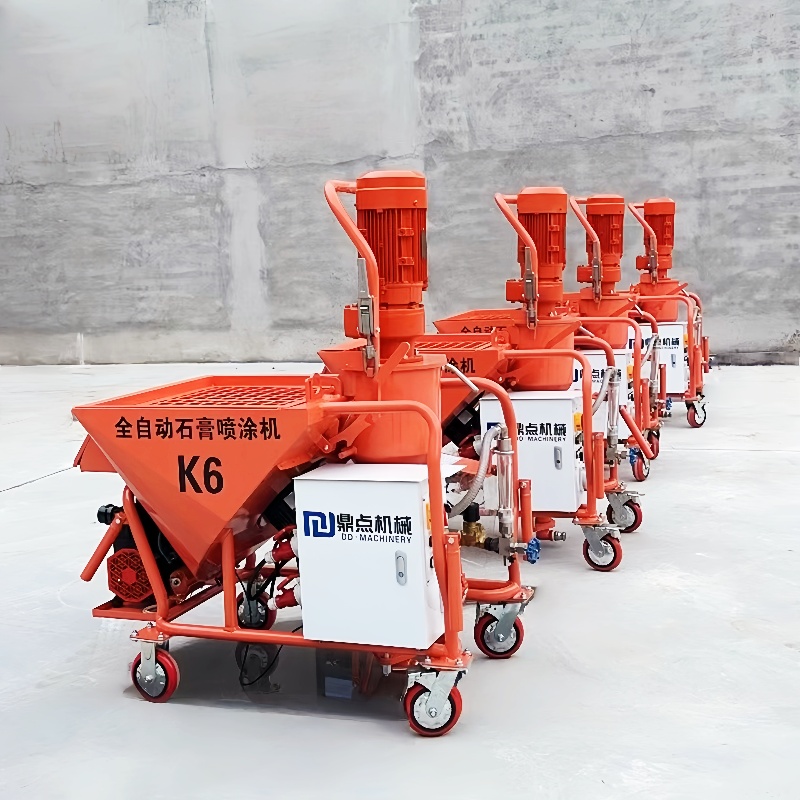 Factory Supply Cement Mortars Spraying Machine Diesel Power Small Mortar Sprayer for Exporting
